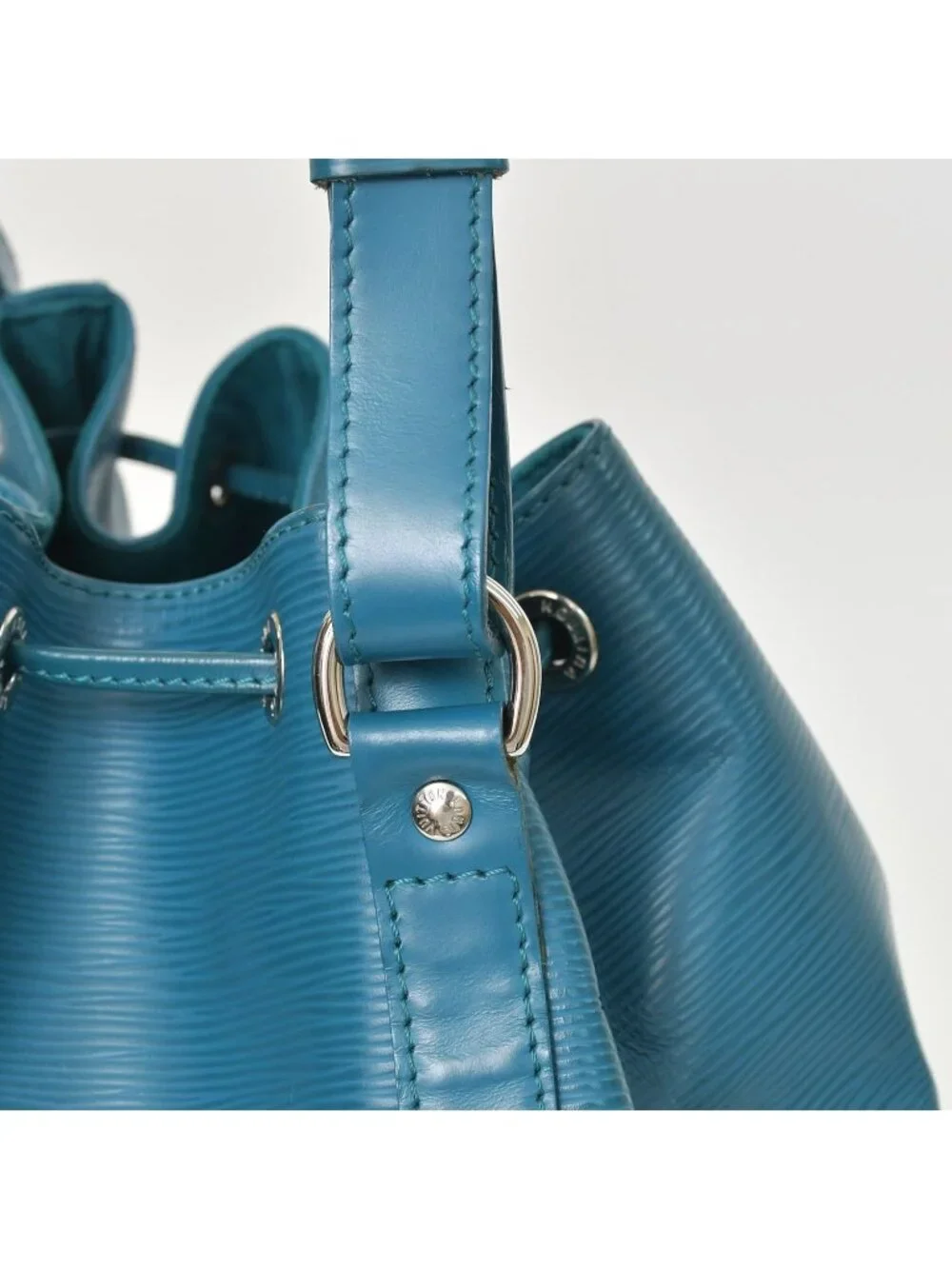 Louis Vuitton Vuittton Noe BB Blue Turquoise Shoulder Bag